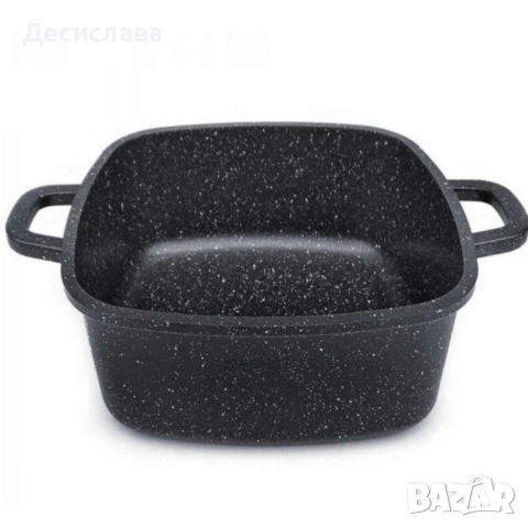 Комплект тенджери – Cheffinger от 3 части с мраморно покритие и капаци + подарък 2 ръкавици, снимка 6 - Съдове за готвене - 53136207