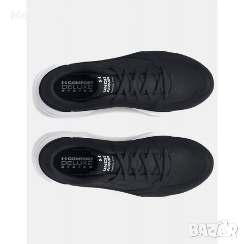 Мъжки маратонки UNDER ARMOUR Edge Leather Training Shoes Black, снимка 3 - Маратонки - 48039183