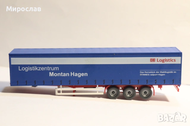 WIKING H0 1/87 РЕМАРКЕ КАМИОН МОДЕЛ ИГРАЧКА КОЛИЧКА