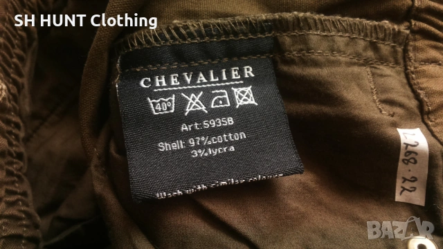 CHEVALIER Stretch Trouser размер 52 / L за лов еластични къси панталони със здрава материя - 2365, снимка 18 - Екипировка - 53816217