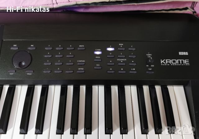 TOP!!! клавир синтезатор пиано KORG Krome 61, снимка 9 - Синтезатори - 45485203