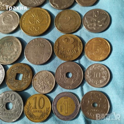 65 стари монети от цял свят , снимка 2 - Нумизматика и бонистика - 46238461