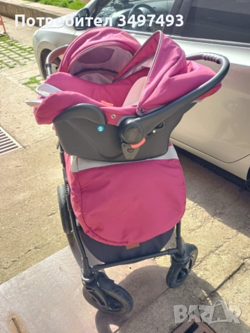 Изгодно!! Бебешка/Детска количка 3 в 1 Verdi Optima, снимка 8 - Детски колички - 52126667