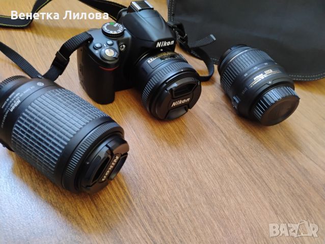 Nikon D 3000, снимка 1 - Фотоапарати - 46020725