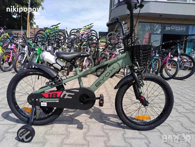 BYOX Велосипед 18" CHALLENGE зелен