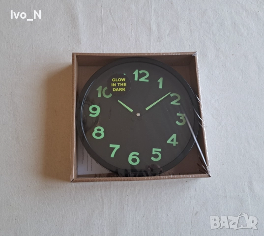 Стенен часовник със светещи цифри., снимка 2 - Стенни часовници - 51463364