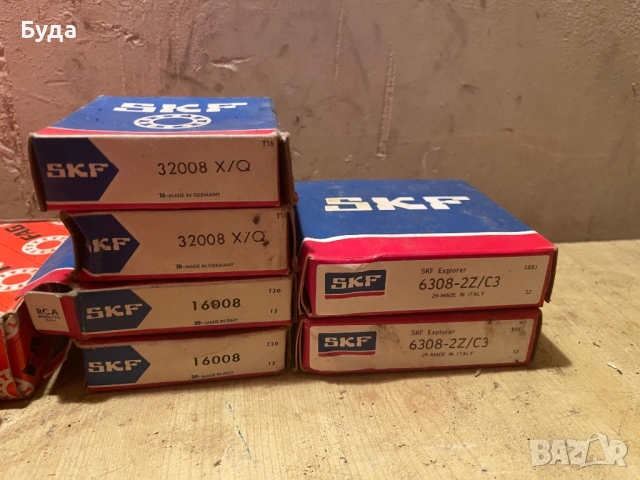 Лагери FAG SKF, снимка 4 - Резервни части за машини - 53052231