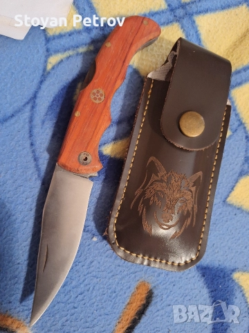 Сгъваем нож със калъфче, снимка 9 - Ножове - 52972003