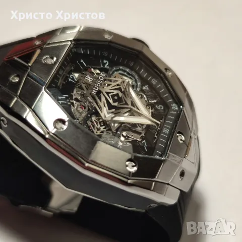 Мъжки луксозен часовник Hublot Spirit of Big Bang Titanium Limited Edition Sang Bleu , снимка 3 - Мъжки - 47088683