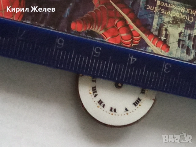 Механизъм с циферблат от стар ръчен часовник 37056, снимка 9 - Мъжки - 52260705