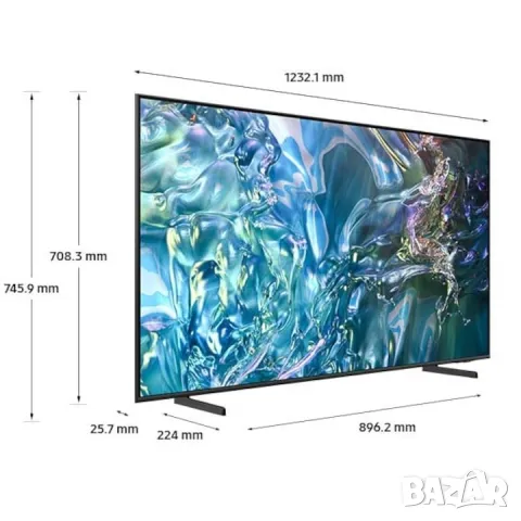 Samsung 55"   QE55Q60BAU SMART НОВ!!!, снимка 5 - Телевизори - 48067922