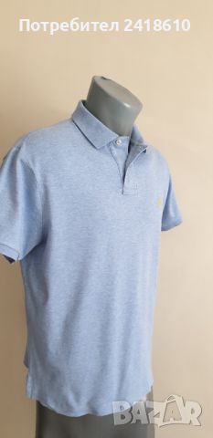 POLO Ralph Lauren Pima Soft Touch Cotton Custom Slim Fit Mens Size M ОРИГИНАЛ! Мъжка Тениска!, снимка 3 - Тениски - 46480034