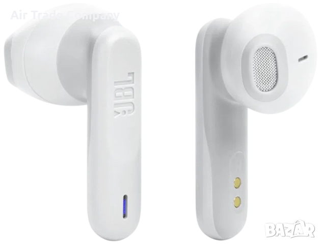 Безжични слушалки JBL Vibe Flex, Bluetooth, бели, снимка 2 - Bluetooth слушалки - 52751055