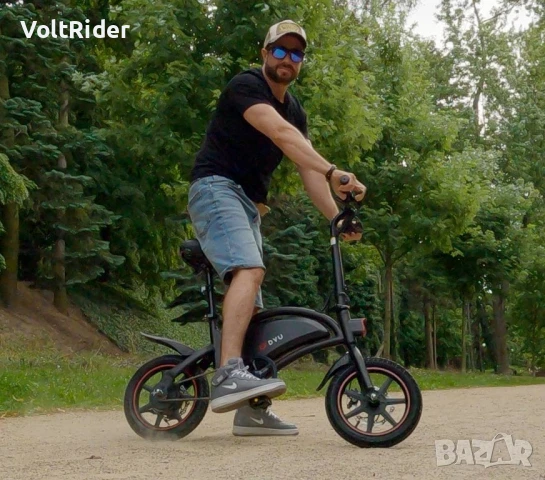 Сгъваемо електрическо колело DYU D3F 500W 36V 10Ah, снимка 10 - Велосипеди - 51382153