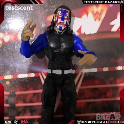 Екшън фигура WWE Jeff Hardy Elite Series US Джеф Харди Mattel 2011, снимка 18 - Колекции - 48432308