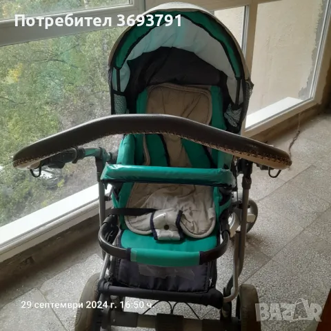 Количка за бебе със зимен кош, снимка 3 - Детски колички - 47534248