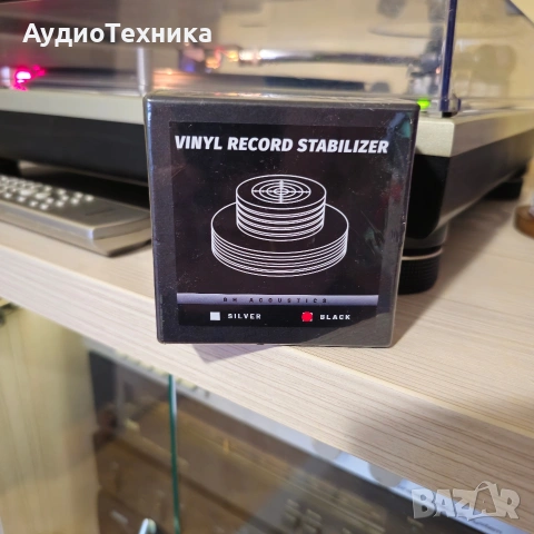 ПРОМО/Клампа Aluminum Stabilizer with Bubble Level Black Cтабилизатор, снимка 11 - Грамофони - 54258522
