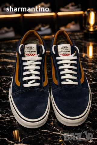 Vans Denim Pop N 42,5 кожени, снимка 2 - Маратонки - 54238958