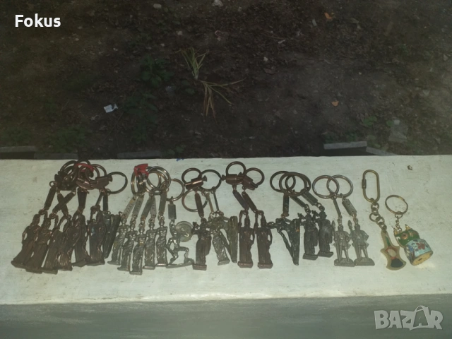 Голям лот метални ключодържатели