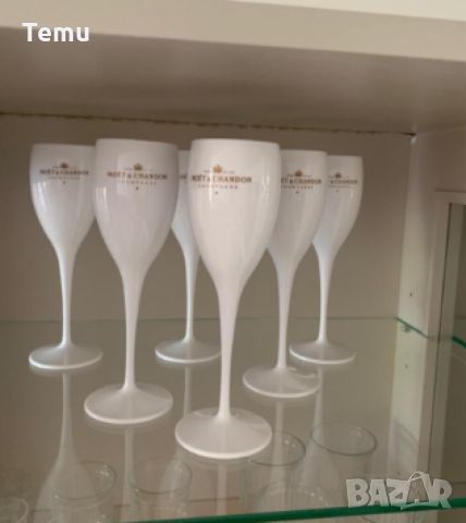 Чаша M O E T WHITE CUP; Материал: ABS /пластмаса/, снимка 4 - Чаши - 45686010