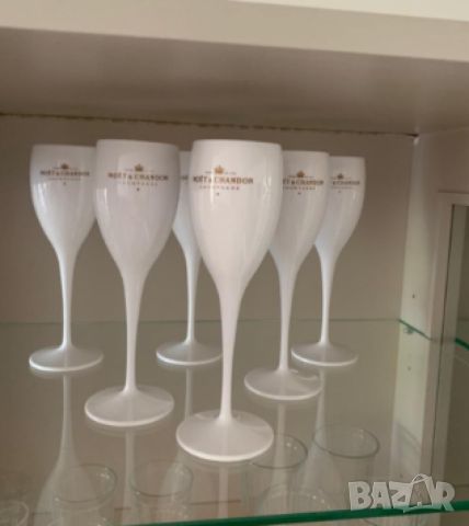Чаша M O E T WHITE CUP; Материал: ABS /пластмаса/, снимка 5 - Чаши - 45792266