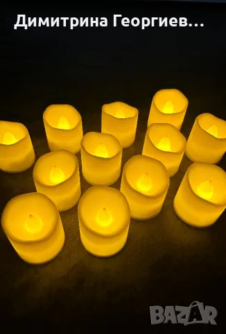 Декоративни LED свещи 24бр.