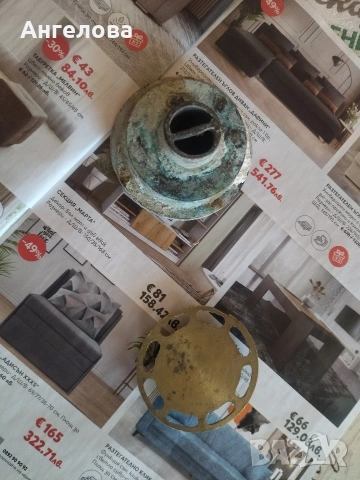 Бронзов сифон , снимка 2 - ВИК - 53610796