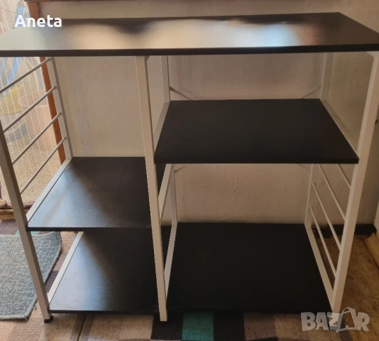 Етажерка шкаф органайзер, размери на плота 90х40 см, височина 84 см