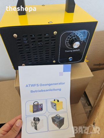 Озонатор за пречистване на въздуха, снимка 1 - Овлажнители и пречистватели за въздух - 46232988
