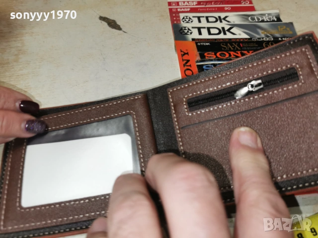 КАФЯВО ПОРТМОНЕ 0603261050, снимка 8 - Портфейли, портмонета - 53731887