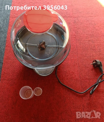 Машина за пуканки 4.5L, попкорн машина 700W, ретро модел, нов, снимка 10 - Други - 53821783