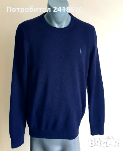 POLO Ralph Lauren Wool Mens Size S ОРИГИНАЛ! Мъжки Вълнен Пуловер