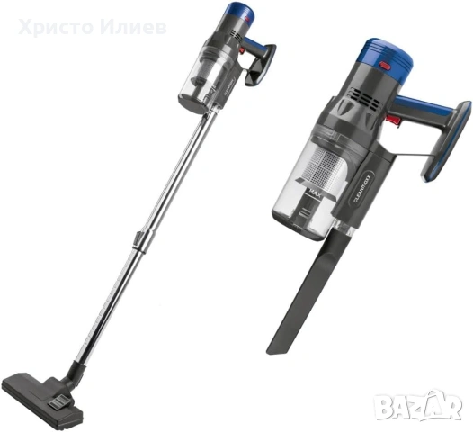 Вертикална акумулаторна Прахосмукачка CLEANmaxx Безжична ръчна 