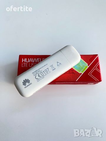 ✅ 4G / LTE 🔝 Huawei E3372 USB Stick, снимка 2 - Мрежови адаптери - 46731631