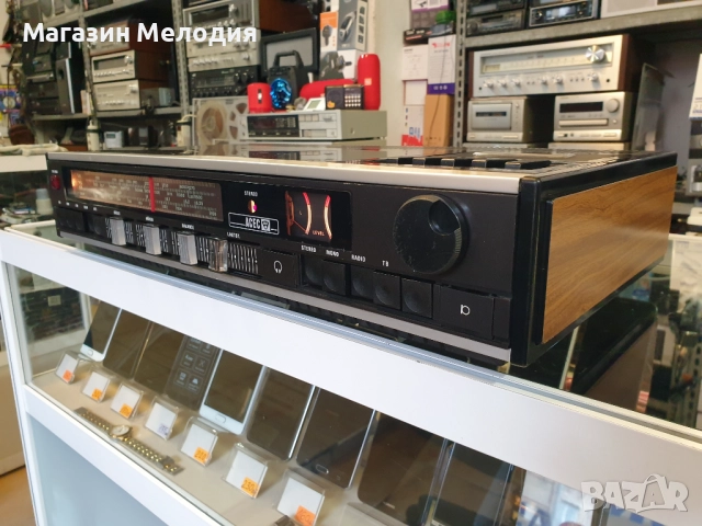 Колекционерски ресийвър с касетен дек ACEC 85001 / Усилвател с радио и касетен дек. Много рядък.  В , снимка 8 - Ресийвъри, усилватели, смесителни пултове - 51817065