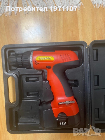 Акумулаторен Винтоверт Cordless Drill 18V, снимка 4 - Винтоверти - 54019867