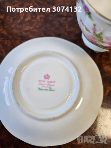 Чаша за кафе от костен порцелан, снимка 3 - Чаши - 52996860