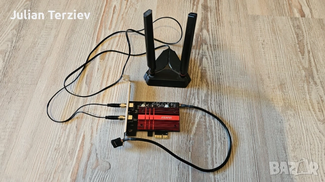 WiFi 6E AX210 PCI-E WiFi Network Card BT5.3 160MHz мрежова карта