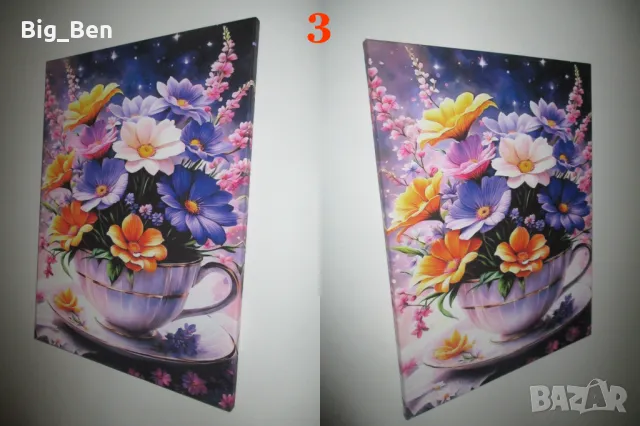 Картини за стена от канава с рамка, снимка 7 - Картини - 50132493