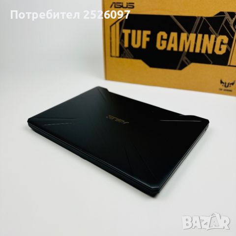 ASUS TUF FX505/Ryzen 7 3750H/24GB DDR4/GTX 1650/512GB NVMe, снимка 8 - Лаптопи за игри - 46700568