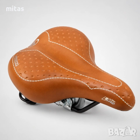 Седалка за велосипед Selle Monte Grappa Future , кафява/черна, Made in Italy, снимка 4 - Аксесоари за велосипеди - 49703179