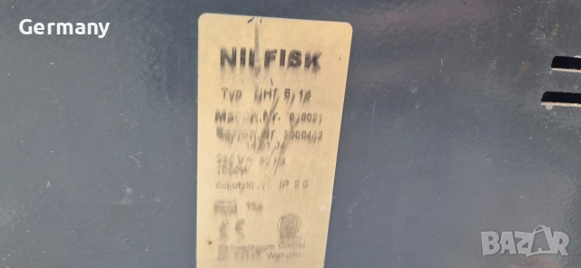 подопочистваща машина nilfisk uhs 5115, снимка 9 - Други машини и части - 52643180