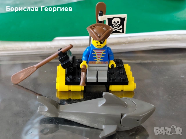 Лего 6234 Lego pirates renegades raft 1991 г, снимка 2 - Конструктори - 53623643