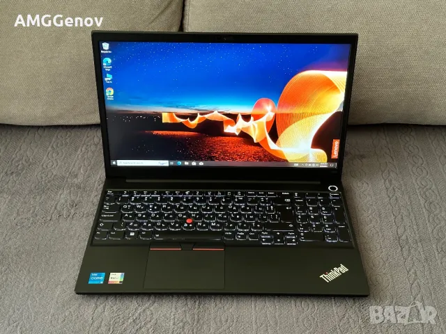 15.6’FHD IPS/i5-1235u/Thinkpad E15 Gen4/16GB DDR4/256GB-Гаранция, снимка 2 - Лаптопи за работа - 47183946