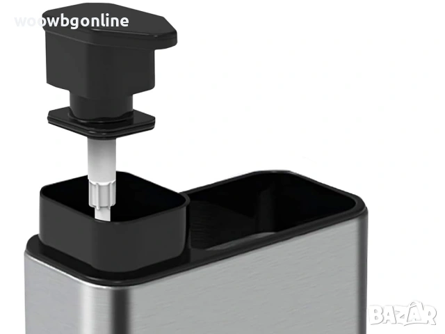 Дозатор за кухненска мивка – органайзер за течен сапун и контейнер за гъба, снимка 4 - Аксесоари за кухня - 53138772