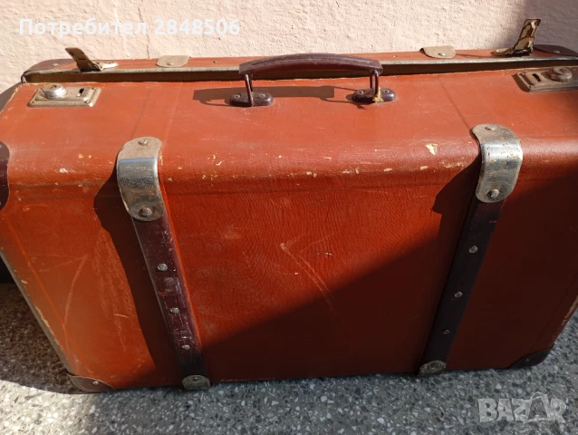 Продавам ретро куфар от 40-те години , снимка 9 - Куфари - 50645336