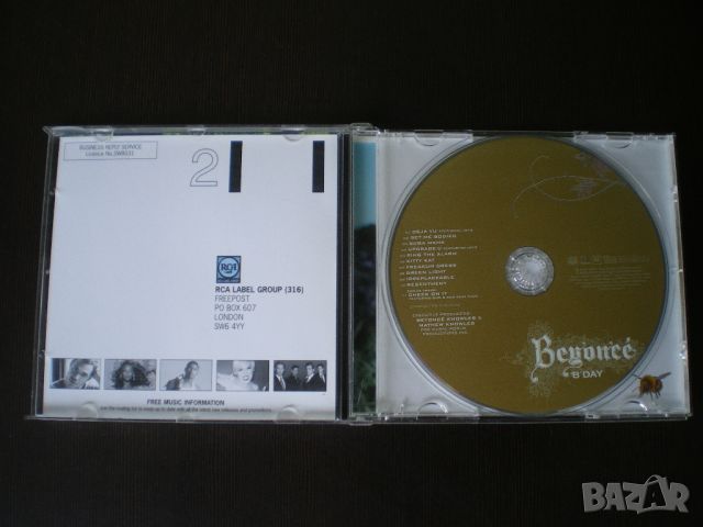 Beyonce ‎– B'Day 2006 CD, Album, снимка 2 - CD дискове - 46060114