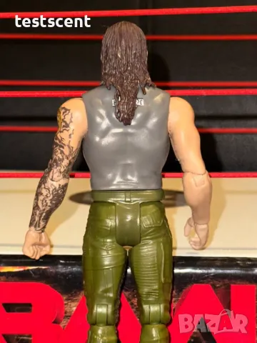 Екшън фигура WWE Baron Corbin Барън Корбин figure wrestling играчка Mattel Basic, снимка 5 - Колекции - 48398314