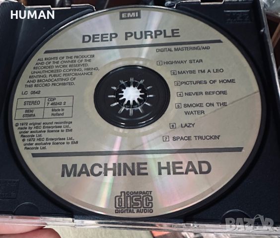 Deep Purple , снимка 3 - CD дискове - 46010978