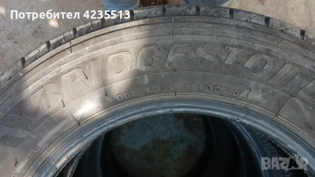 Бусови гуми Bridgestone 215 65 16С, снимка 3 - Гуми и джанти - 50058230